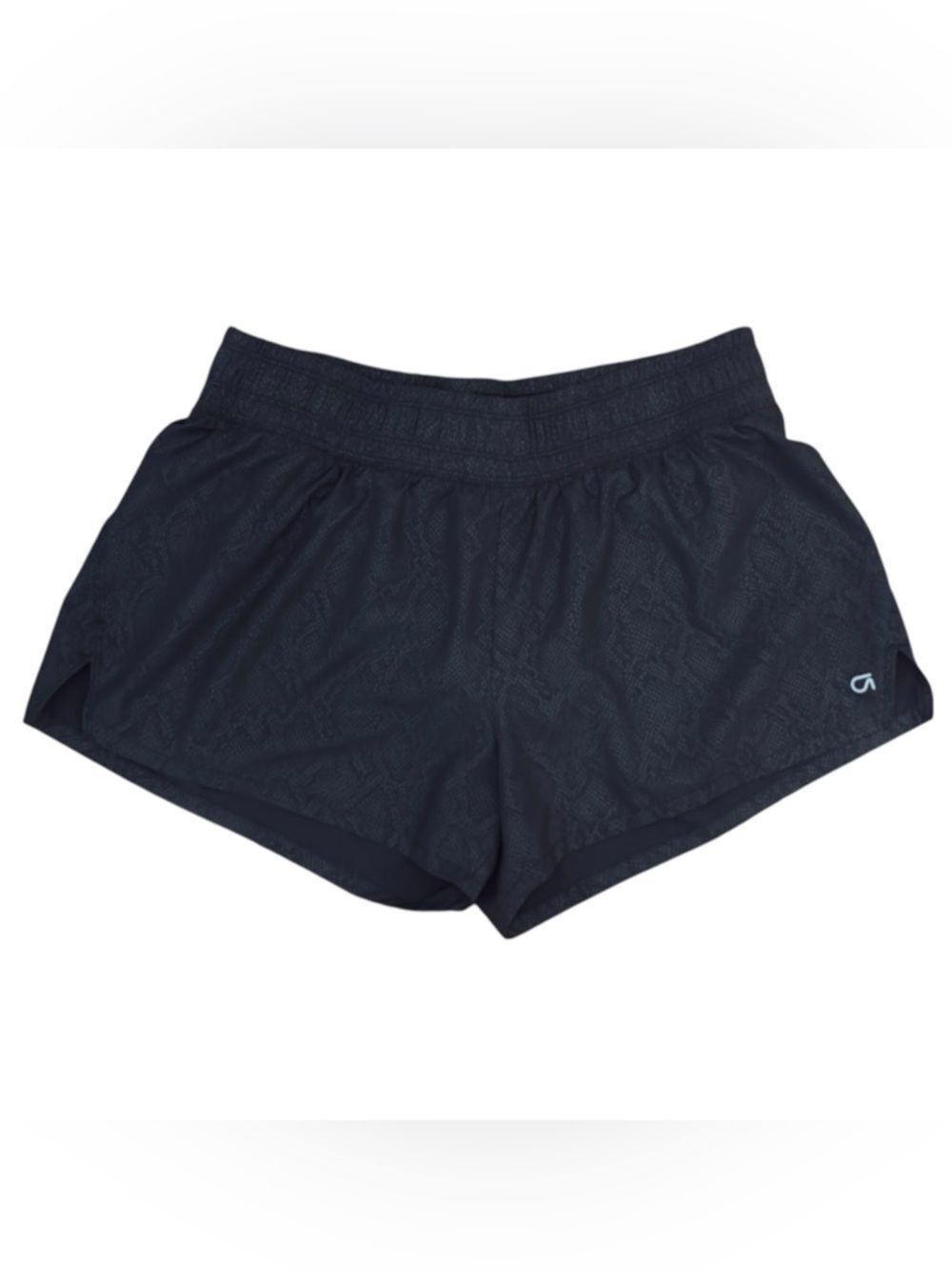 GAP GapFit Black Snake Print Lightweight Athletic Shorts. Medium.